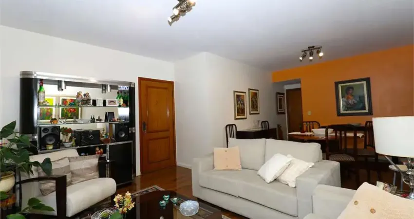 Higienópolis, 113 m², 1 vaga, 3 dorm.(1 ste), sala c/ terraço, lazer, próx. ao Pque Buenos Aires