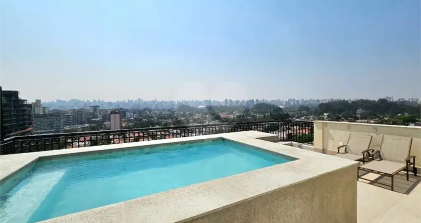 Reformada , cobertura, 4 suítes , vila nova conceição , 5 vagas , vista deslumbrante