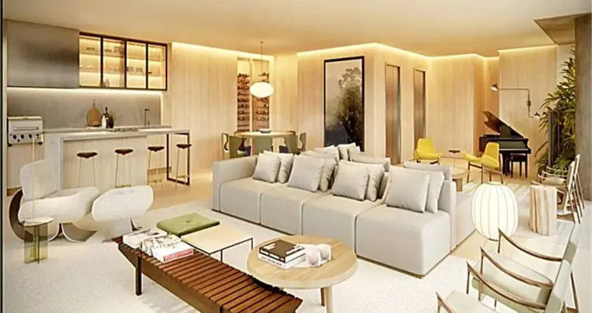 Residencial com serviços de camareiras e manobristas.