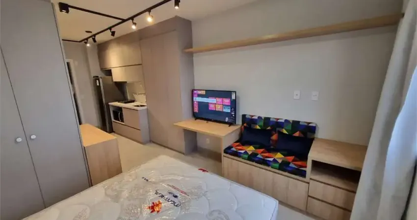 Studio de 24m² em condomínio fechado com lazer completo para alugar - vila mariana