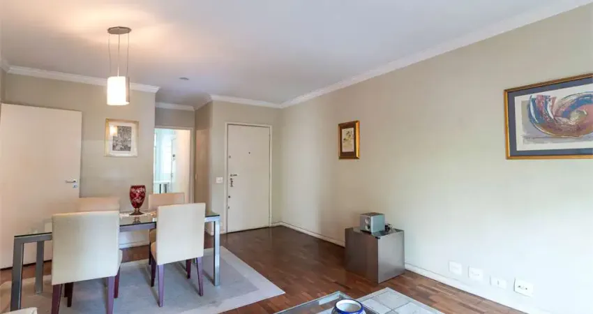 Apartamento Acomchegante no Bairro do Itaim-Bibi com 110m²  com 1 suíte.