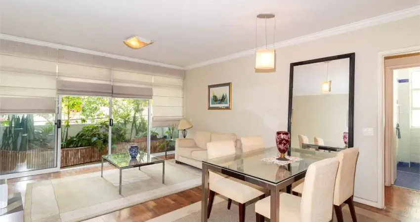 Apartamento acomchegante no bairro do itaim-bibi com 110m² com 1 suíte.