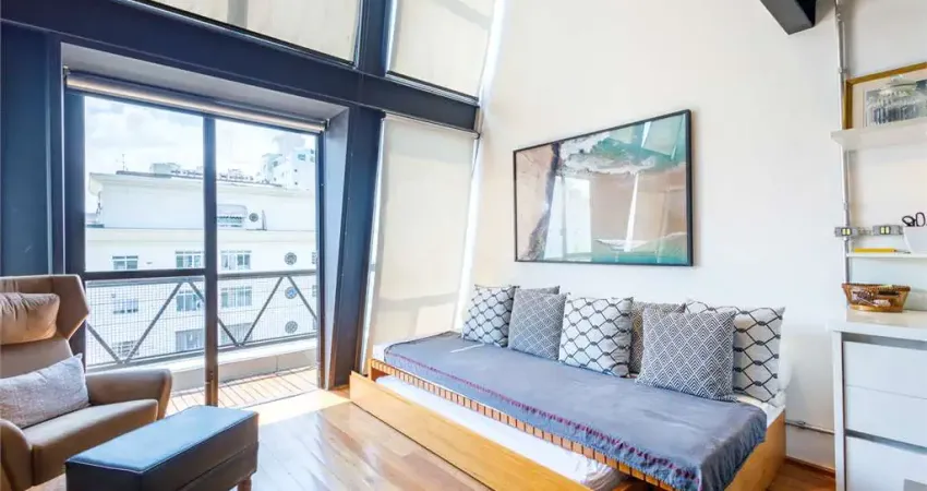 Cobertura loft triplex à venda no jardim américa com 1 suíte e 2 vagas