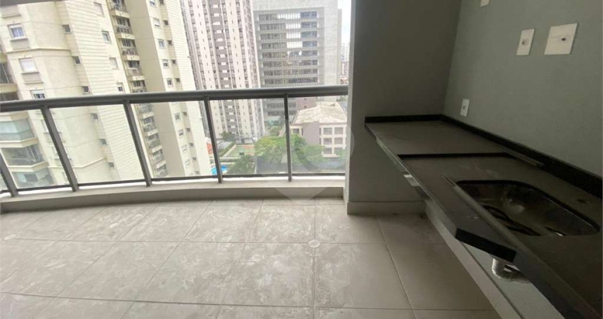 Apartamento novo com 81 m2, varanda, lavabo, 2 suítese 2 vagas, a venda no Brooklin