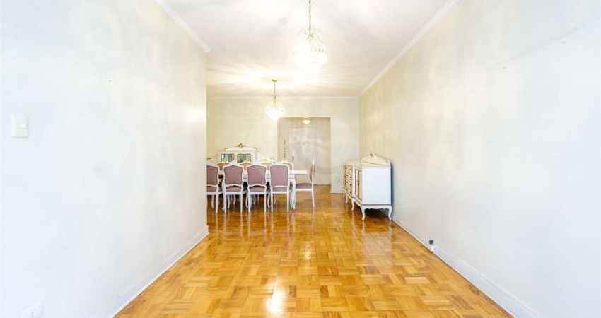 Apartamento em Higienópolis, 3 dorm, 2 banheiros, 145 m2 util, ao lado da Praça Buenos aires!