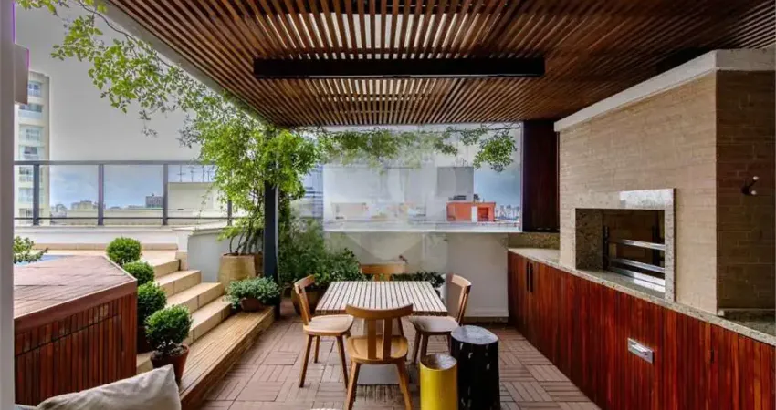 Jardim américa cobertura duplex com churrasqueira e piscina