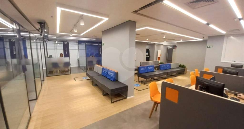 Laje corporativa para venda com 485 m² e 7 vagas em Moema.