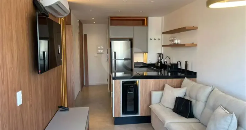 Apartamento para locação mobiliado e decorado no DSG Itaim na Rua Joaquim Floriano