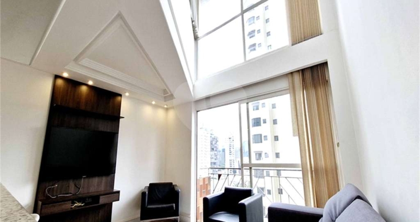 Apartamento Duplex com 1 suíte, sala com cozinha americana e 1 vaga à venda na Vila Nova Conceição