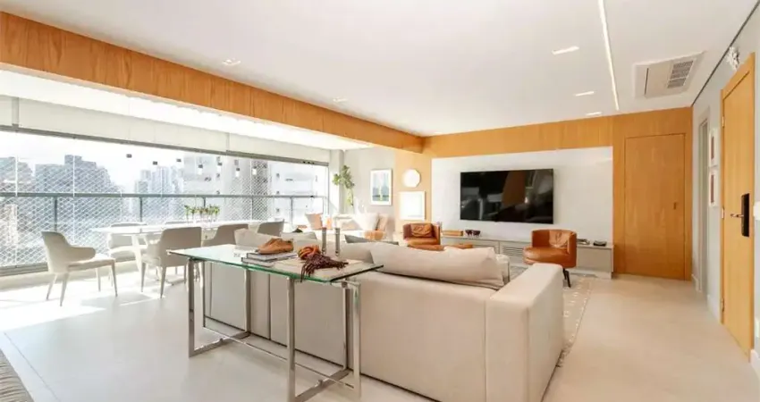 Apartamento à venda no brooklin com 2 suites 3 vagas com  181m2