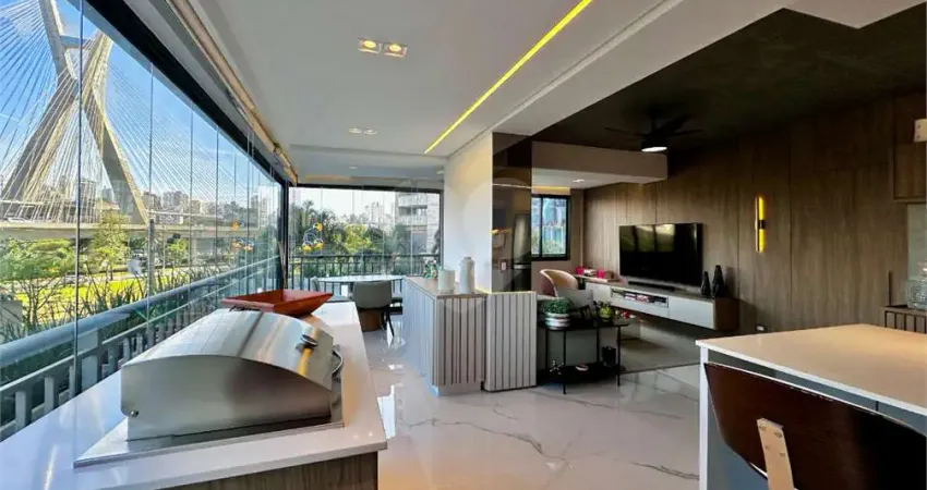 Apartamento com 1 quarto à venda na Rua Jean Peltier, --, Brooklin, São Paulo