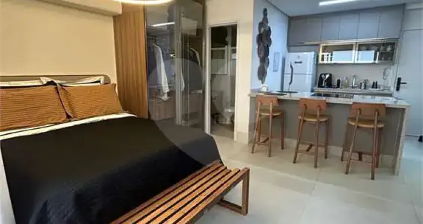 Apartamento á venda no campo belo - 1 quarto ou studio, 1 vaga, 42 m2 util, repleto de armários, novo, lazer completo.