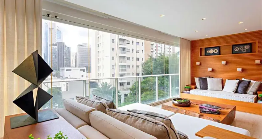 Apartamento de alto padrão no itaim bibi com 1 suíte, 2 vagas projetado para altos padrões de exigência!