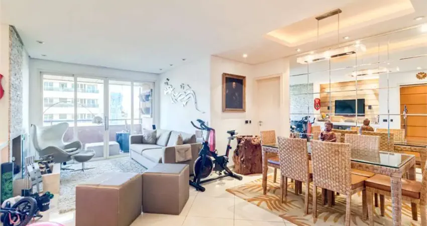 Apartamento tipo para venda em brooklin com 3 quartos, 126m²