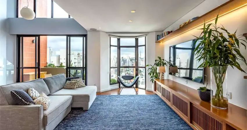 Duplex para venda em pinheiros com 2 quartos, sendo 2 suítes, 134m²