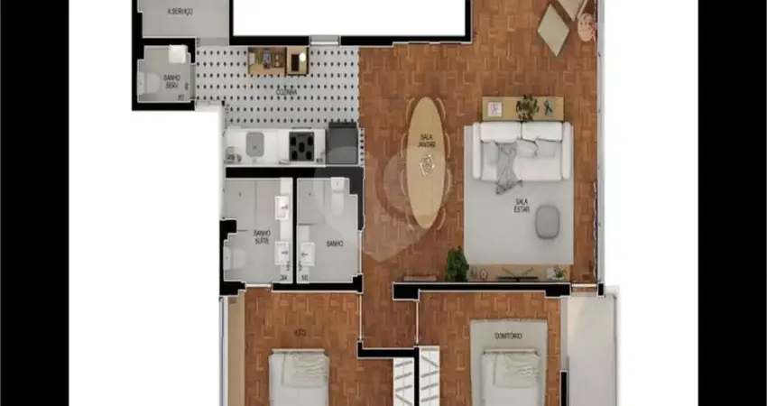 Apartamento com 2 quartos à venda na Rua Doutor Veiga Filho, --, Higienópolis, São Paulo