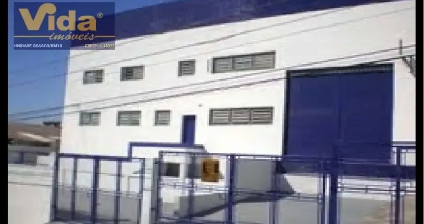 Galpão para locação com 750 m² no Jardim California - Barueri