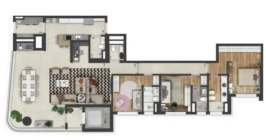Apartamento em Alphaville - Barueri SP