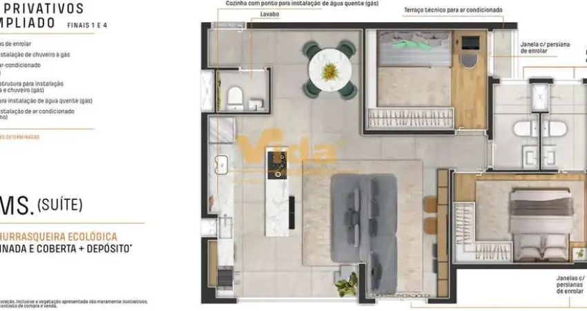 Apartamento com 3 quartos à venda na Vila Osasco, Osasco