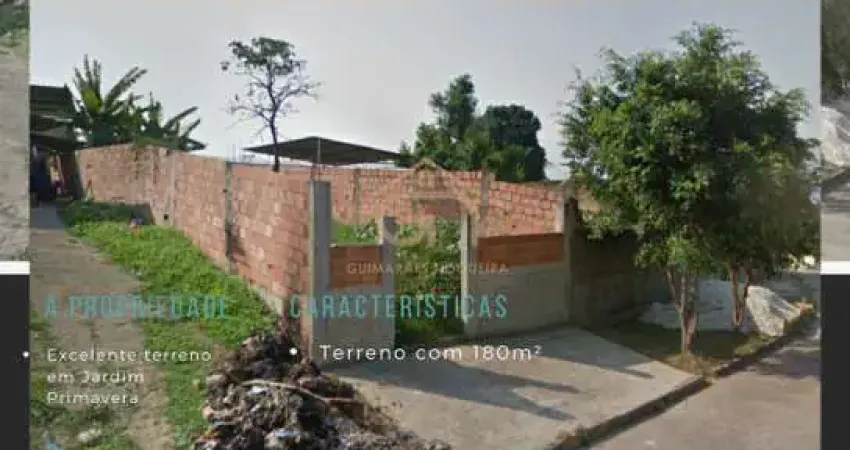 Terreno à venda na Rua Simões de Souza, Jardim Primavera, Duque de Caxias