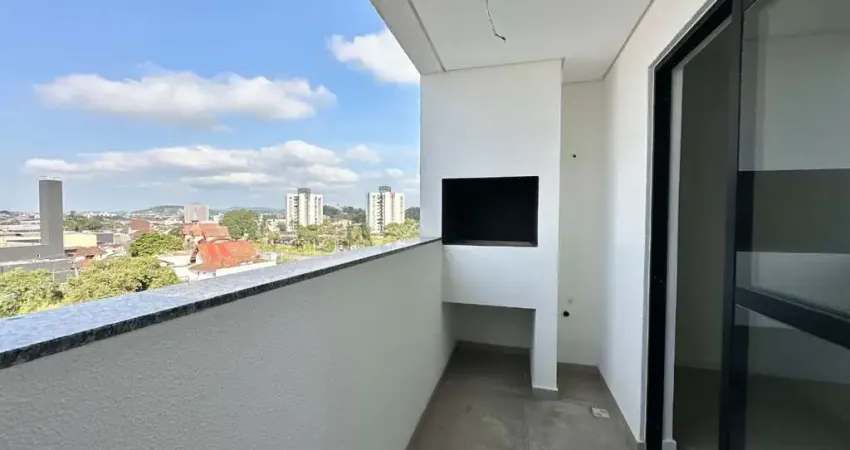 Apartamento novo no anita garibaldi, 1 suíte + 1 por r$ 469.000,00