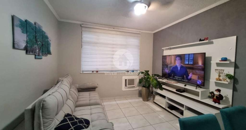 Apartamento com 3 dormitórios à venda, 98 m² por R$ 490.000,00 - Pompéia - Santos/SP