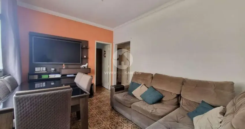 Apartamento com 2 dormitórios à venda, 70 m² por R$ 350.000,00 - Embaré - Santos/SP