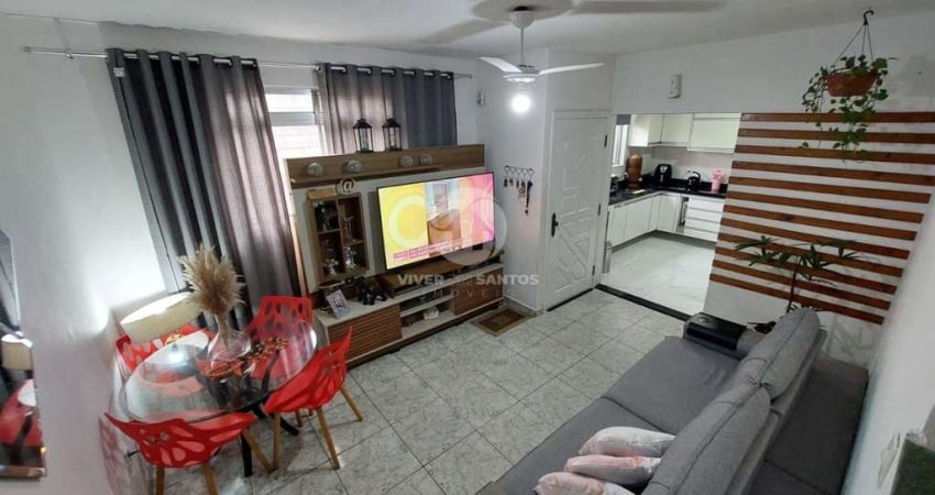 Casa com 2 quartos à venda no Macuco, Santos 