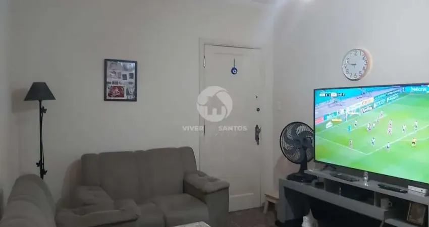 Apartamento com 2 dormitórios à venda, 87 m² por R$ 424.000,00 - Gonzaga - Santos/SP