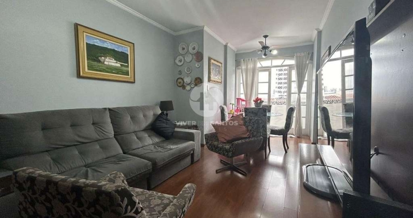 Apartamento com 3 dormitórios à venda, 105 m² por R$ 650.000,00 - Embaré - Santos/SP