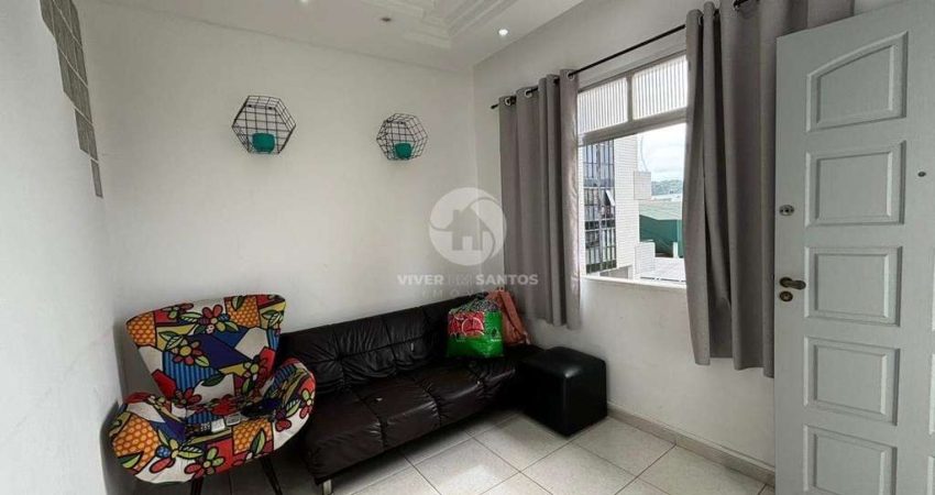 Apartamento à venda, 1 quarto, 1 vaga, Ponta da Praia - Santos/SP