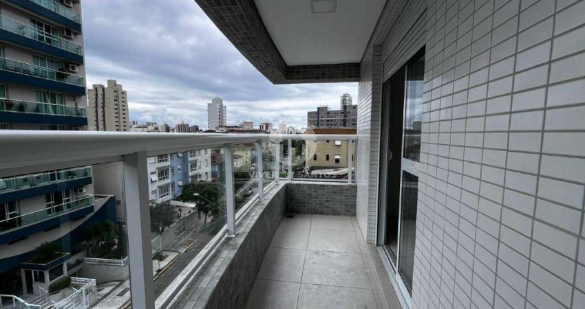 Apartamento com 2 quartos à venda no Boqueirão, Santos 