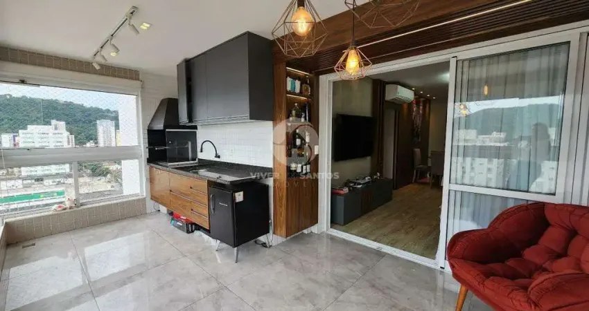 Apartamento com 2 quartos à venda na Vila Belmiro, Santos 
