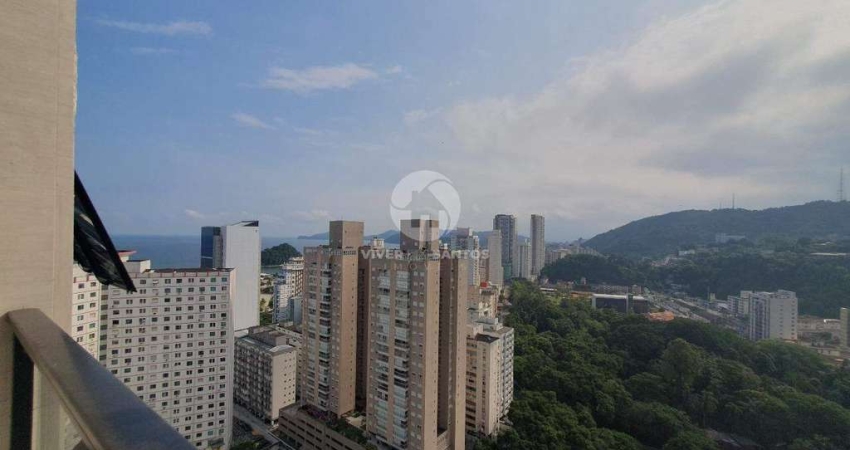 Cobertura à venda, 3 quartos, 3 suítes, 2 vagas, José Menino - Santos/SP