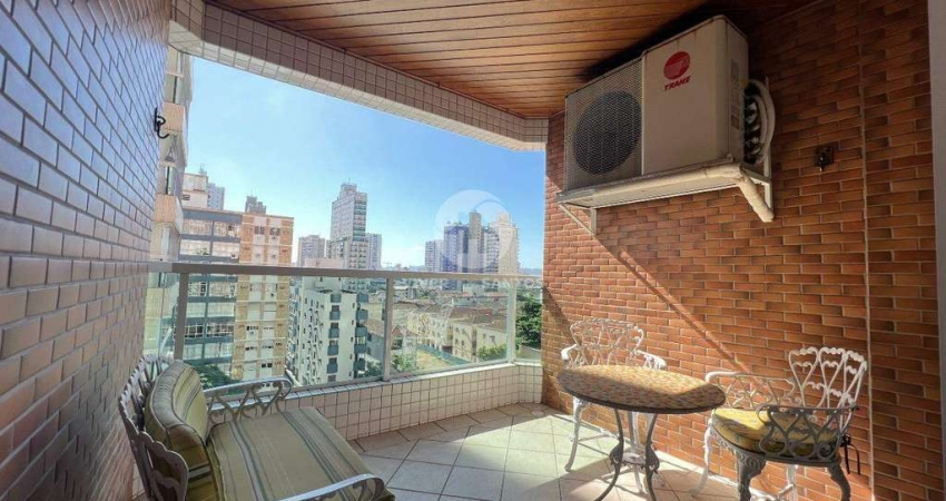 Apartamento Padrão Embaré com lazer e 2 vagas de garagem.