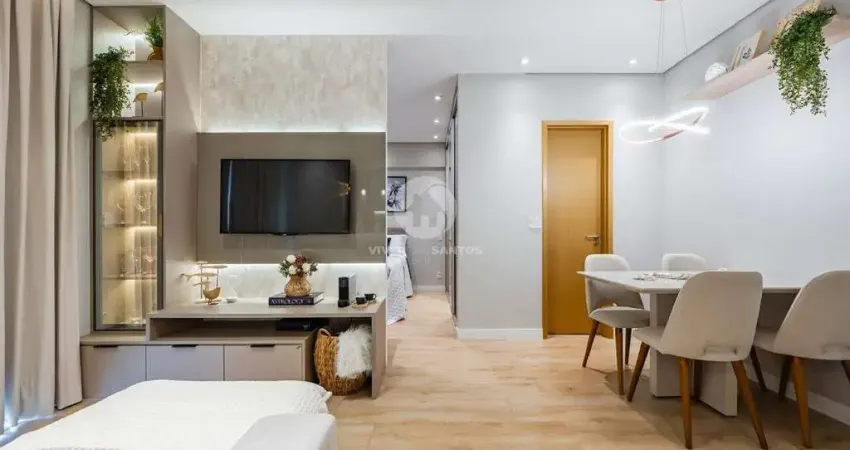 Encantador Apartamento Studio 01 dorm. – À Venda – Lazer Completo – Campo Grande – Santos SP