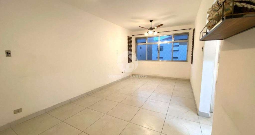 Apartamento uma suíte a uma quadra da praia do Boqueirão