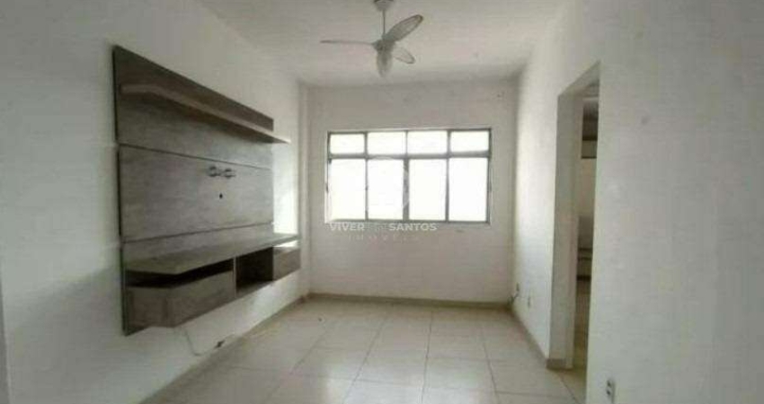 Apartamento com 1 Quarto e 1 banheiro no Gonzaga em Santos