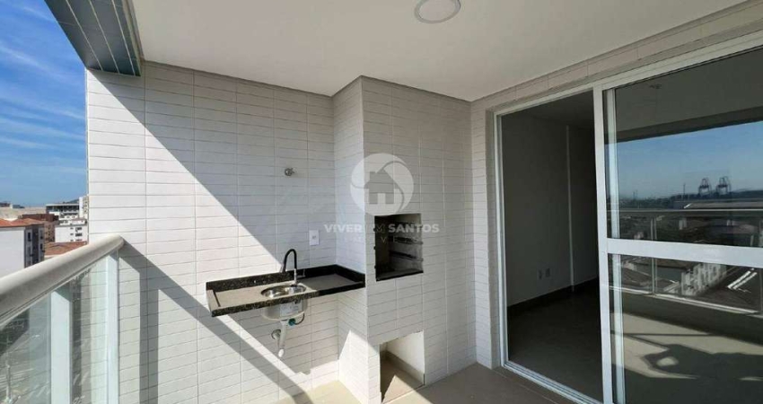 Apartamento com 2 quartos à venda no Aparecida, Santos 