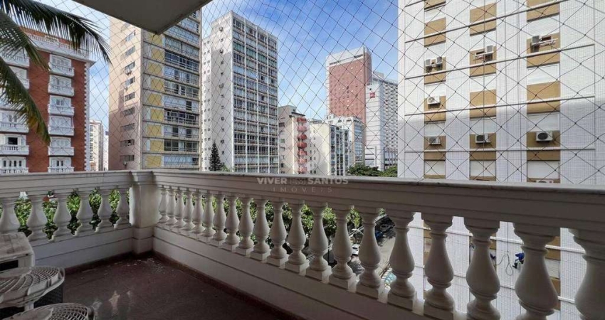 Apartamento com 5 dormitórios, 3 vagas a venda, - Oportunidade de Sofisticação e Exclusividade no Coração do Gonzaga - Santos/SP