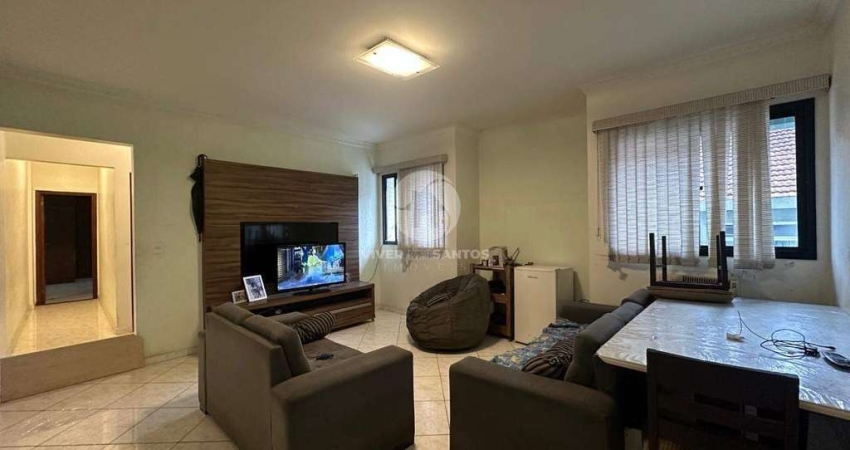 Apartamento à venda, 2 quartos, 1 suíte, 2 vagas, Campo Grande - Santos/SP