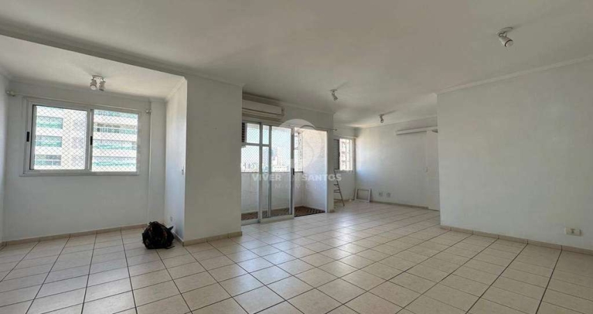Apartamento à venda, 4 quartos, 2 suítes, 2 vagas, Boqueirão - Santos/SP