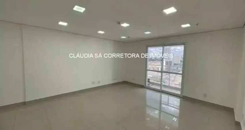 Sala Comercial para Locação em Condomínio moderno na Vila Regente Feijó, São Paulo-SP: 1 Sala, 1 Banheiro, 1 Vaga de Garagem, 36,00m².