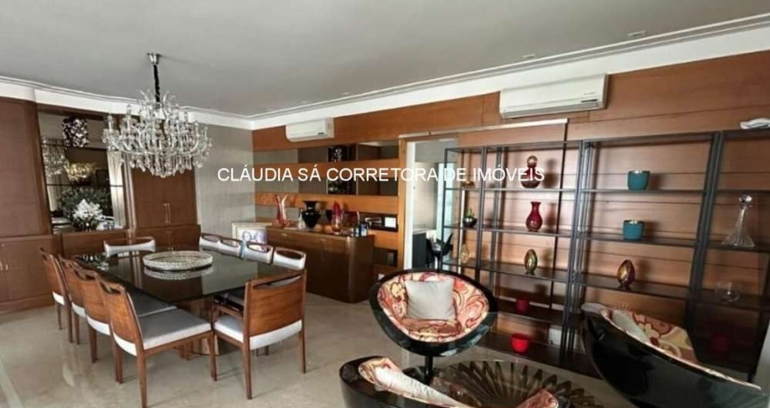 Espetacular apartamento de luxo com 4 suítes e 5 vagas no Anália Franco, São Paulo-SP. Imperdível!