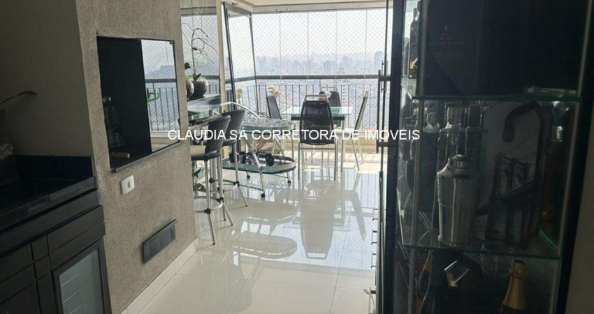 Apartamento de luxo no Tatuapé: 3 quartos, 3 suítes, 3 salas, 5 banheiros, 4 vagas de garagem, 234m² de área.