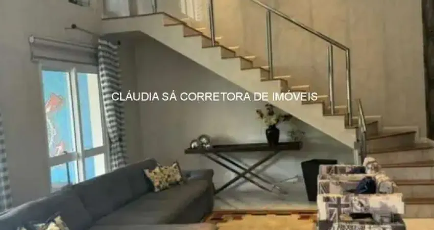 LUXUOSO APARTAMENTO  DUPLEX DE 4 QUARTOS E 4 SUÍTES NO TATUAPÉ, SÃO PAULO-SP: 6 BANHEIROS, 5 VAGAS DE GARAGEM, 315M².