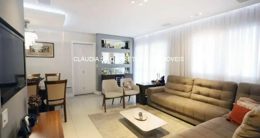Apartamento à venda em São Paulo-SP, Anália Franco: 3 quartos, 1 suíte, 1 sala, 2 banheiros, 3 vagas, 122m². Aproveite!