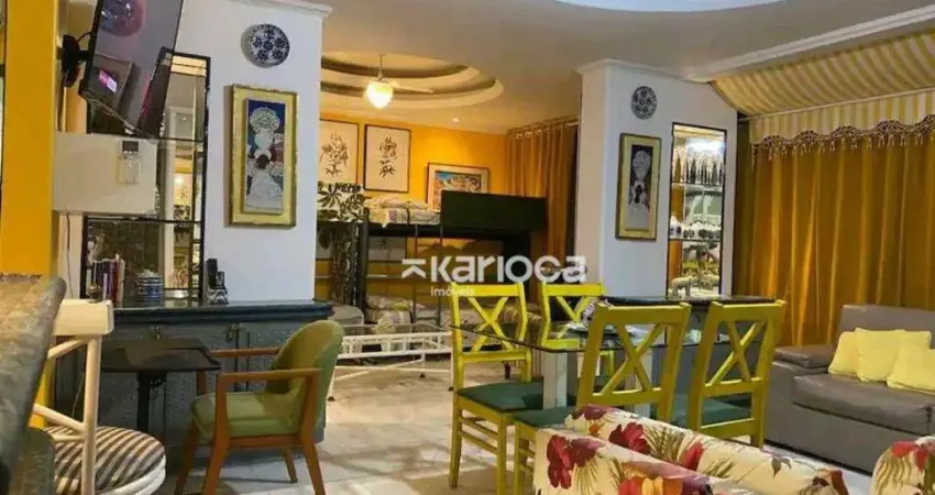 Apartamento com 2 dormitórios à venda, 80 m²  - rua souza lima - copacabana - rio de janeiro/rj