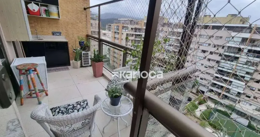 Apartamento com 2 dormitórios à venda, 90 m² por R$ 615.000,00 - Recreio dos Bandeirantes - Rio de Janeiro/RJ