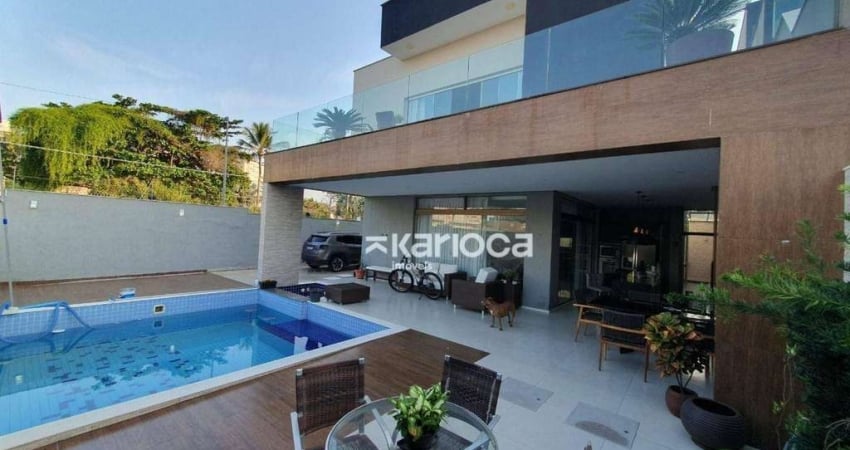 Casa com 5 dormitórios para alugar, 350 m² - Recreio dos Bandeirantes - Rio de Janeiro/RJ